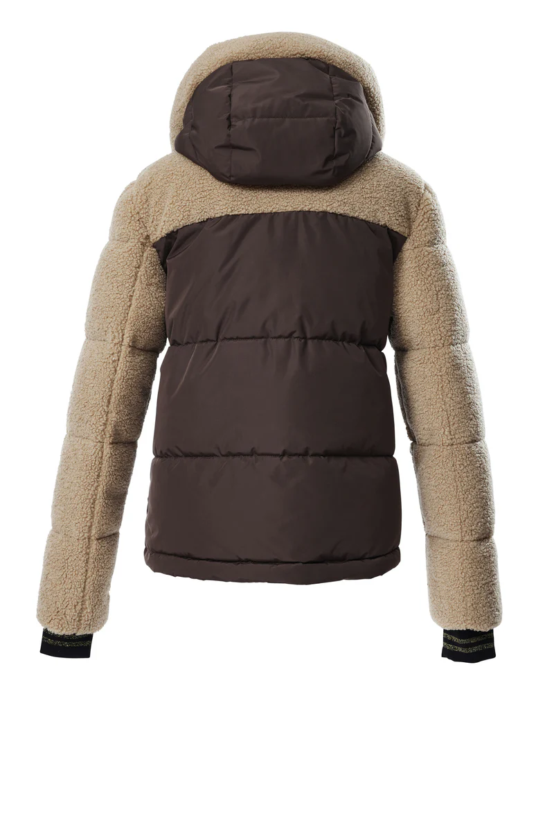 Killtec KSW 111 Ski Jas Dames - Bruin/Beige - Image 2