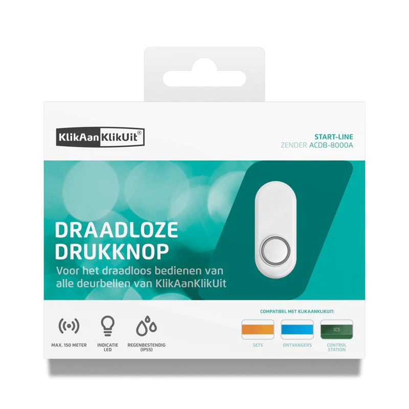 KlikAanKlikUit ACDB-8000A drukker deurbeldrukker - Image 3