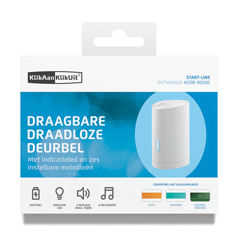 KlikAanKlikUit ACDB-9000C deurbel met batterij - Image 6