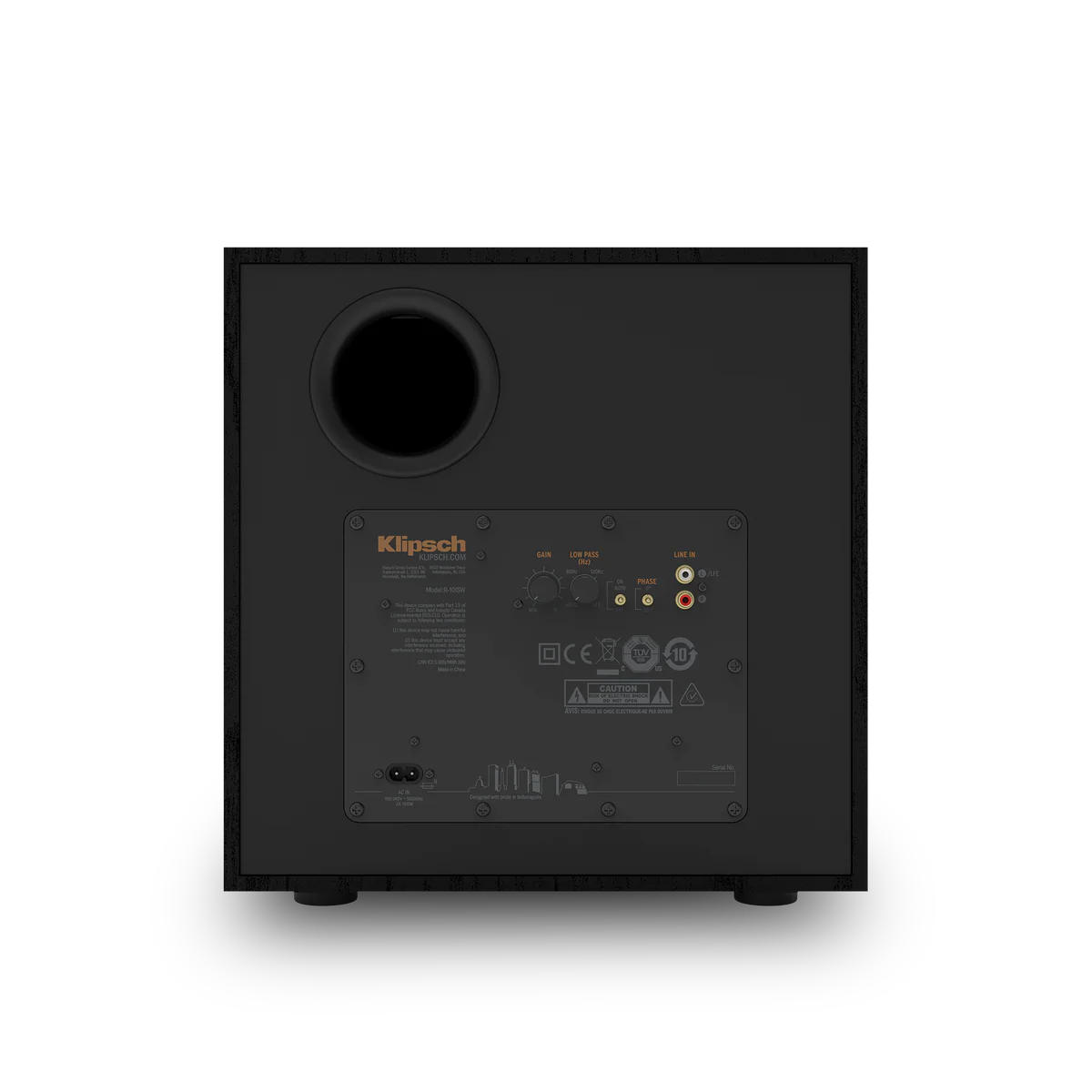 Klipsch R-101SW actieve subwoofer - Image 4