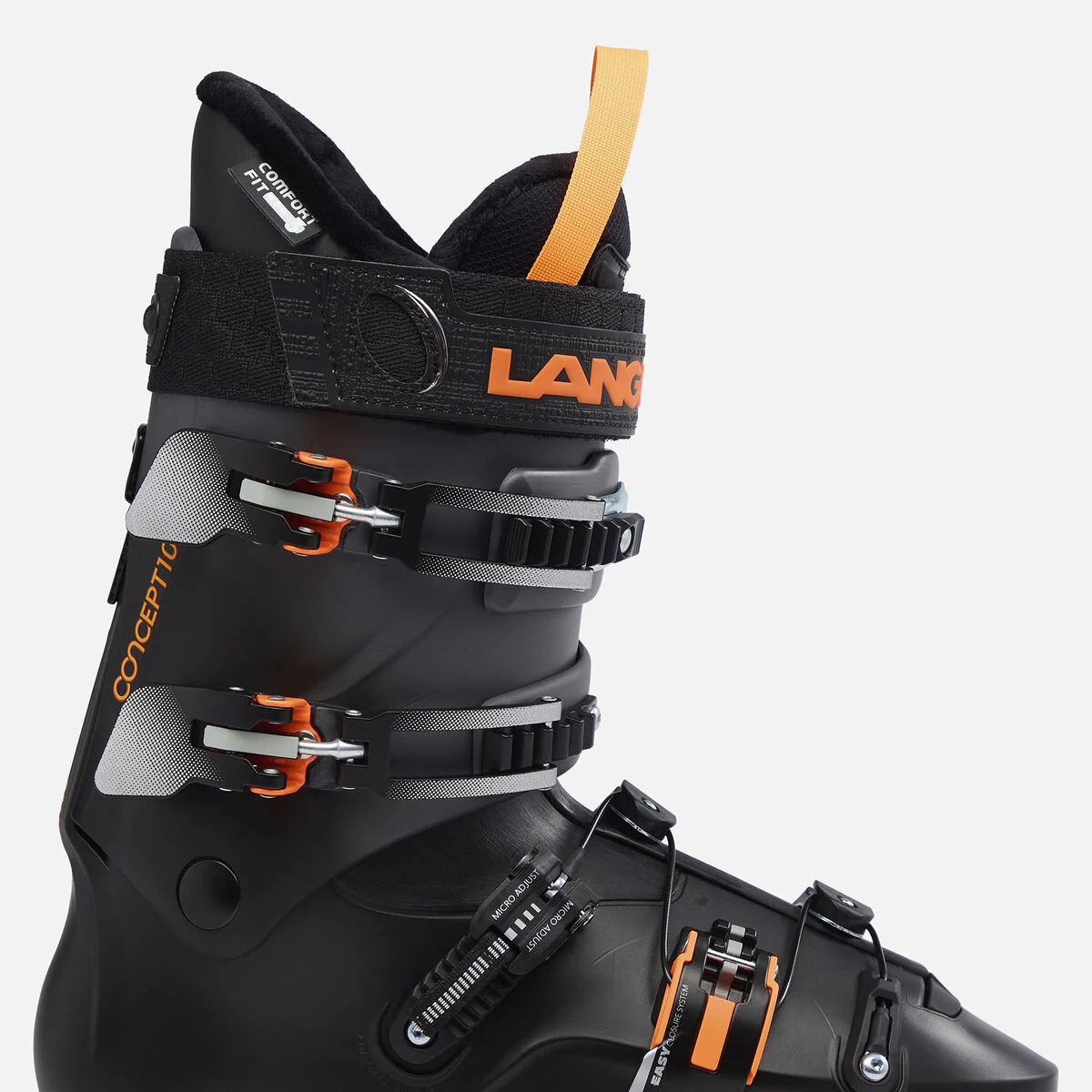 Lange Concept 10 UHV GW piste skischoenen zwart/oranje heren - Image 6