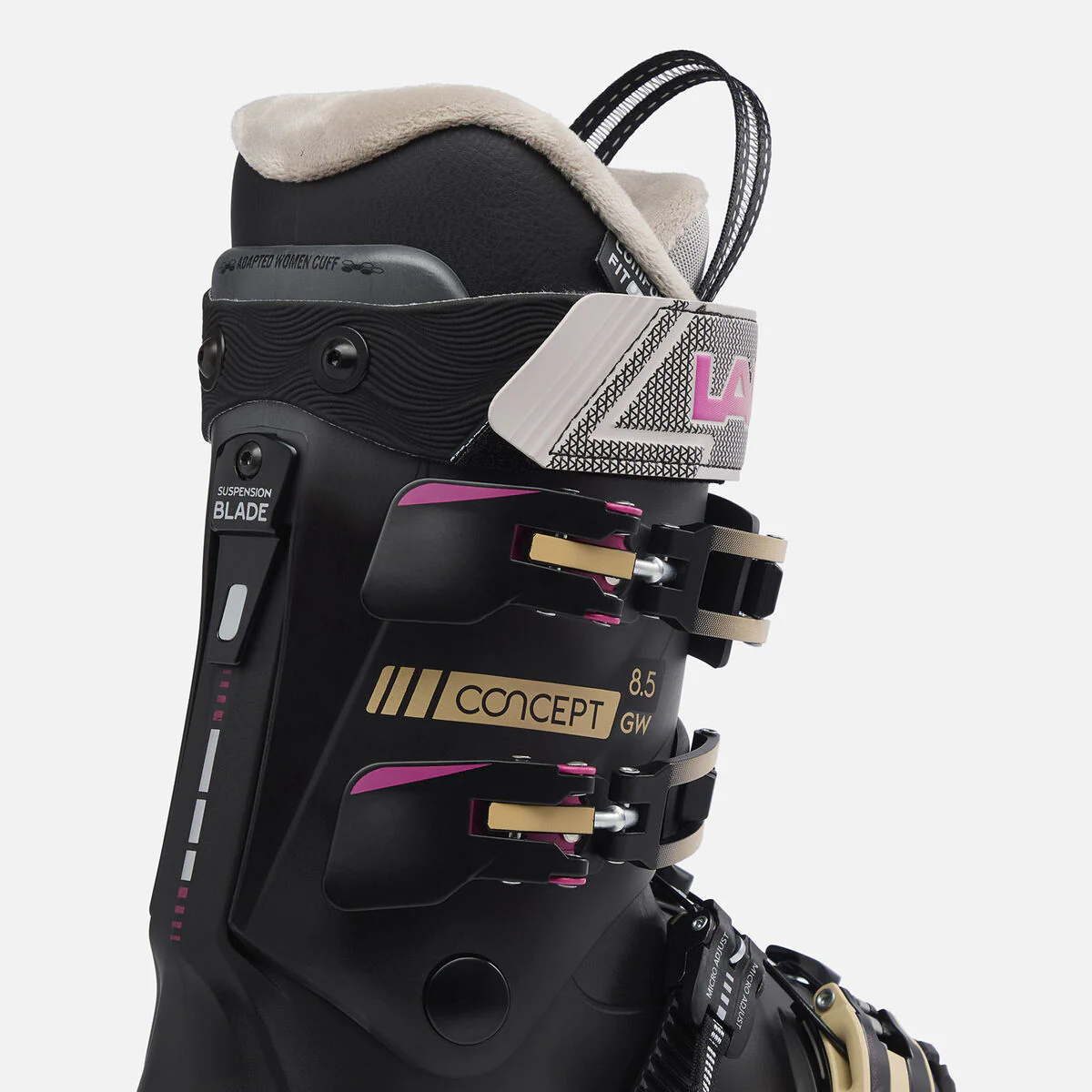Lange Concept 85 W UHV GW piste skischoenen zwart/beige dames - Image 4