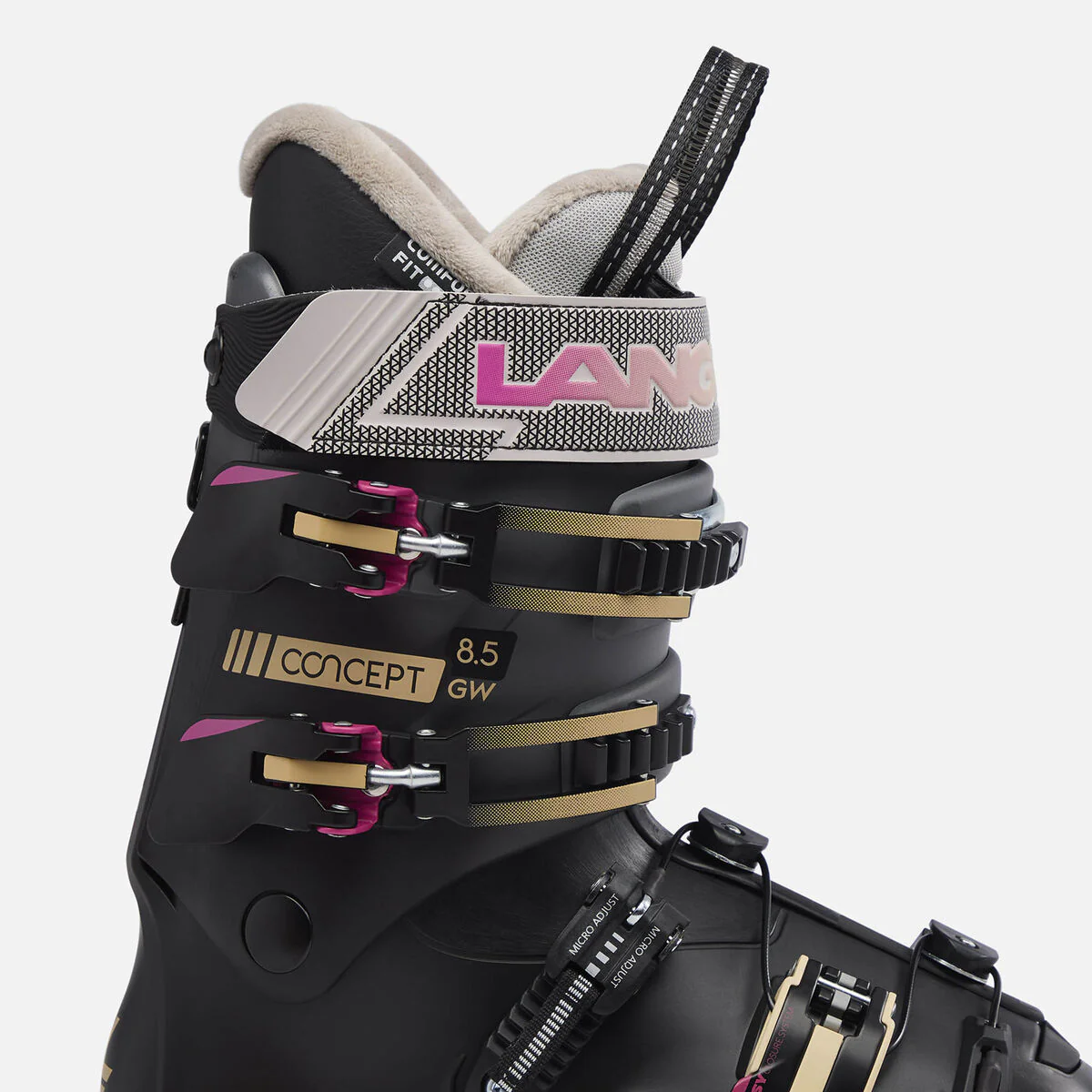 Lange Concept 85 W UHV GW piste skischoenen zwart/beige dames - Image 5
