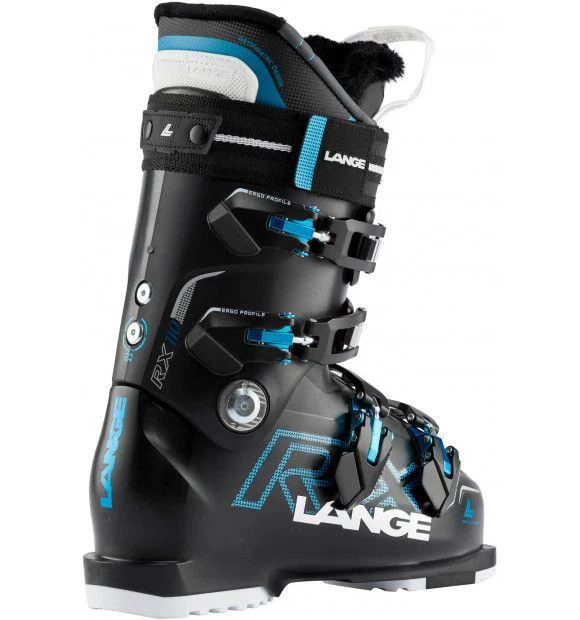 Lange RX 110 W skischoenen dames zwart/blauw - Image 2