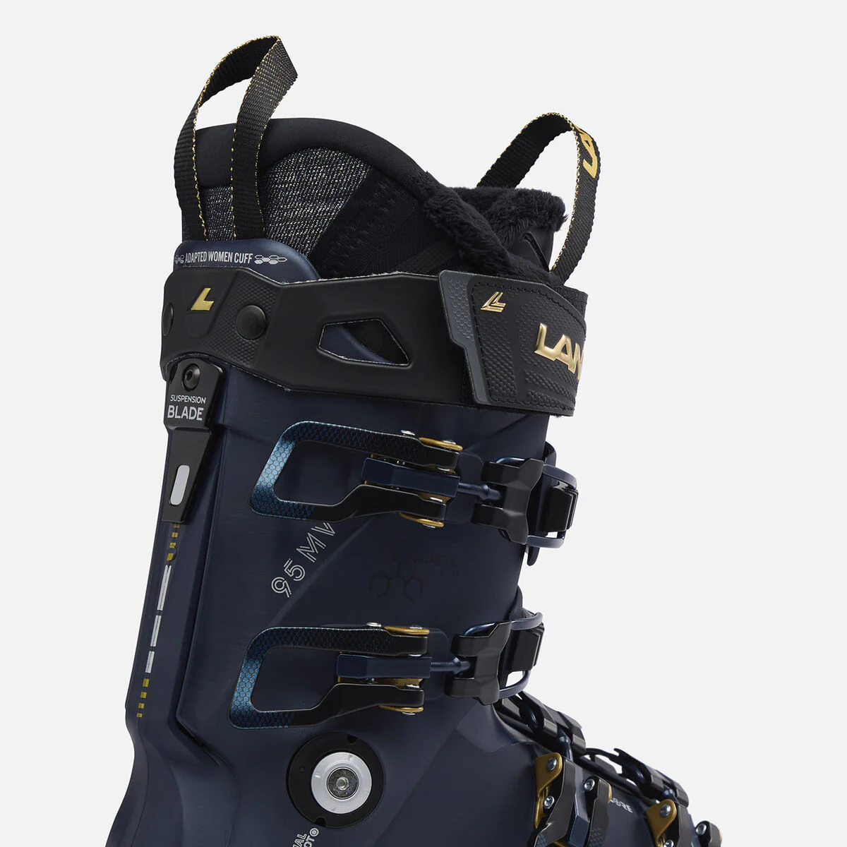 Lange Shadow 95 W MV GW all mountain skischoenen navy/goud dames - Image 5