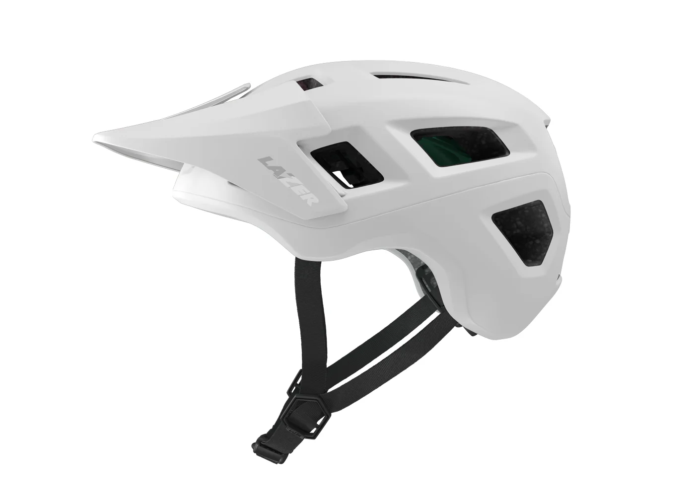 Lazer Coyote KinetiCore MTB fietshelm met magneetsluiting wit - Image 4