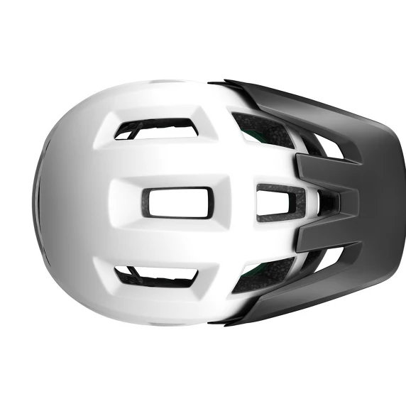 Lazer Coyote KinetiCore MTB fietshelm met magneetsluiting wit/zwart - Image 5