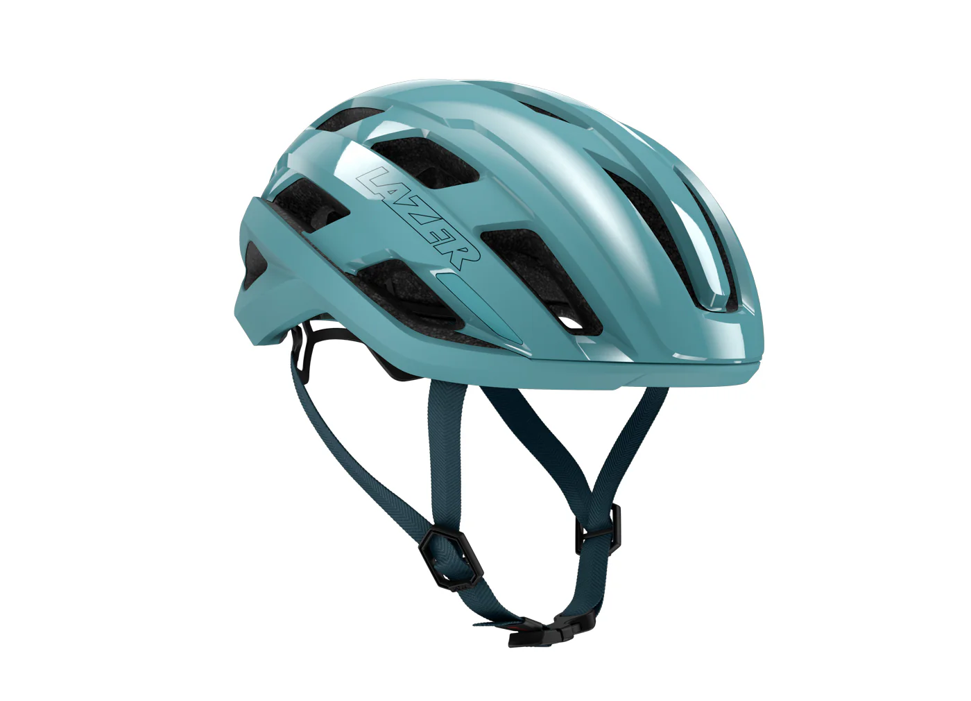 Lazer Strada KinetiCore race fietshelm steen blauw