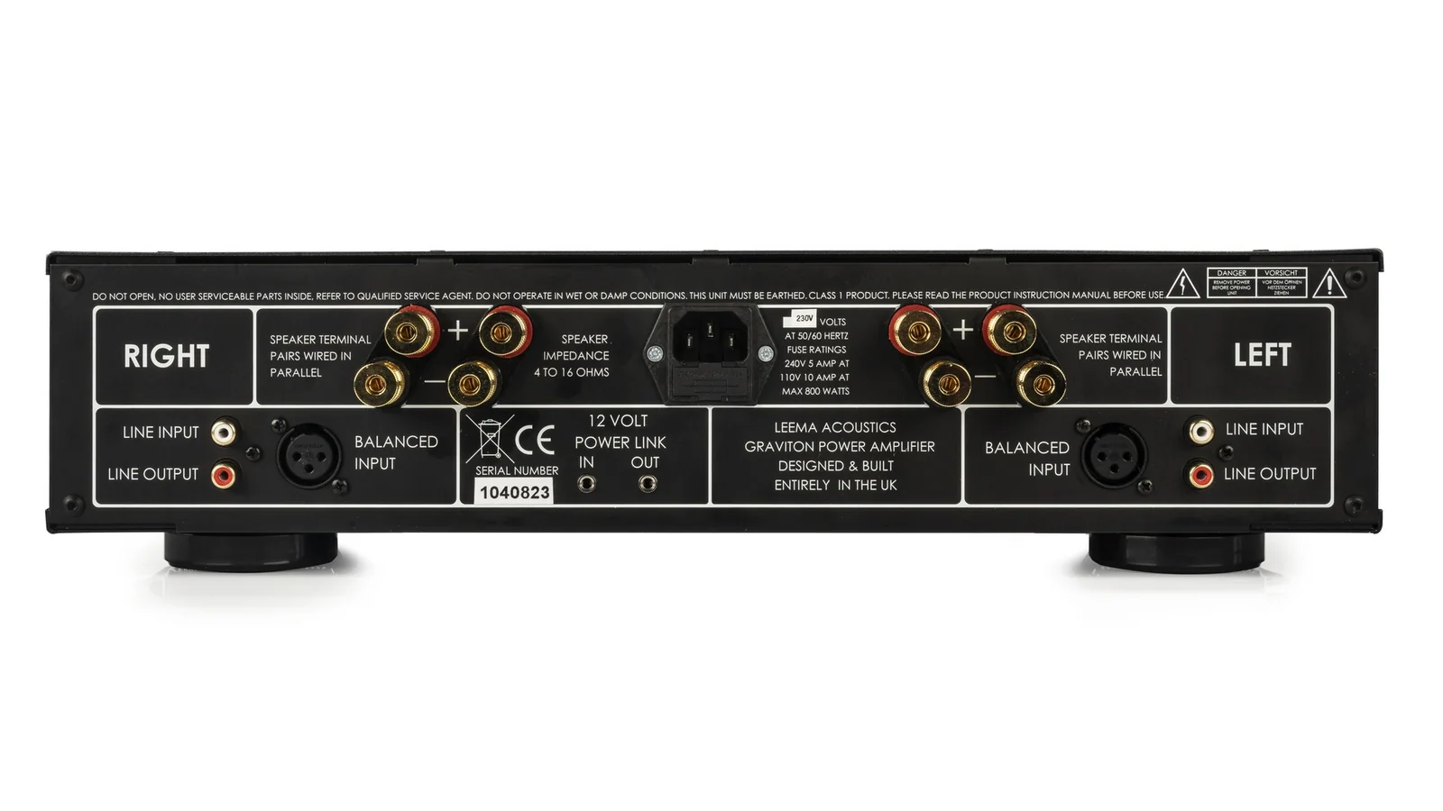 Leema Acoustics Graviton PA160 Eindversterker met extra zware voeding - Image 2