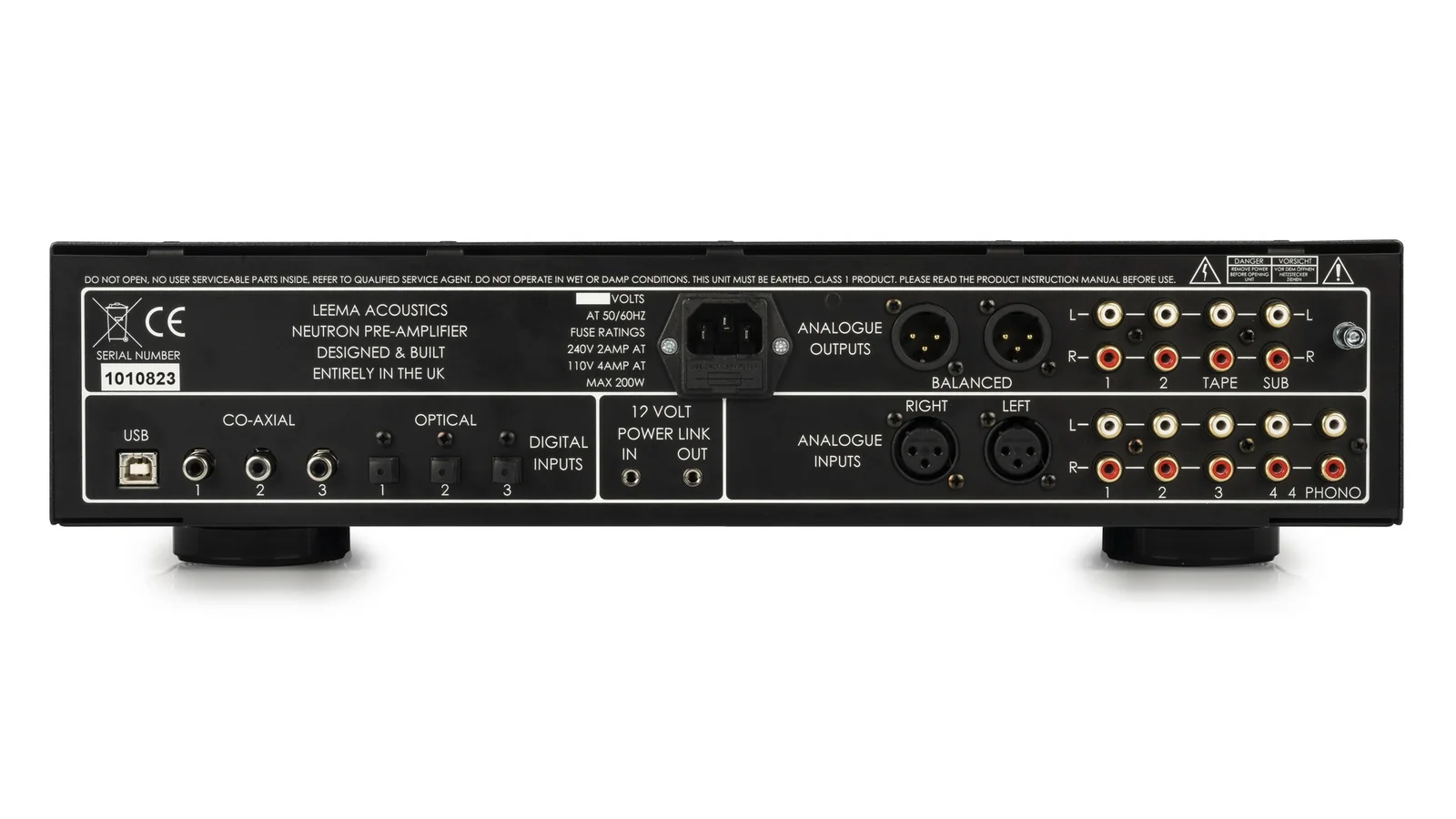 Leema Acoustics Neutron PD100 Voorversterker met ingebouwde DAC - Image 3