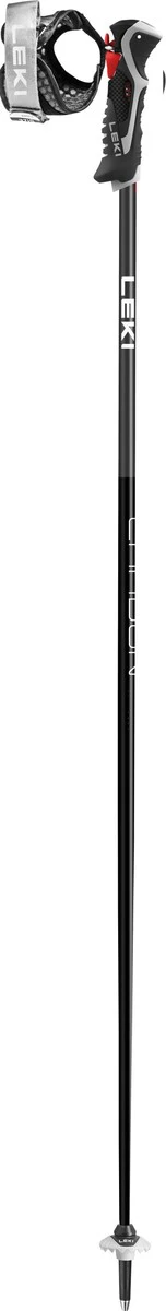 LEKI Carbon 14 3D skistokken zwart/grijs/rood - Image 2