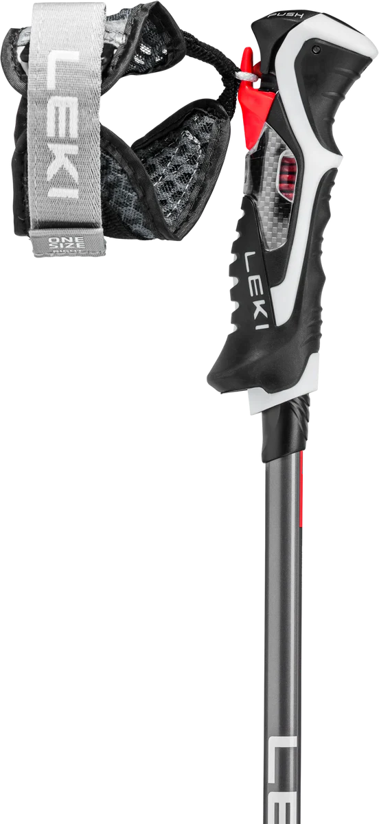 LEKI Carbon 14 3D skistokken zwart/grijs/rood - Image 5