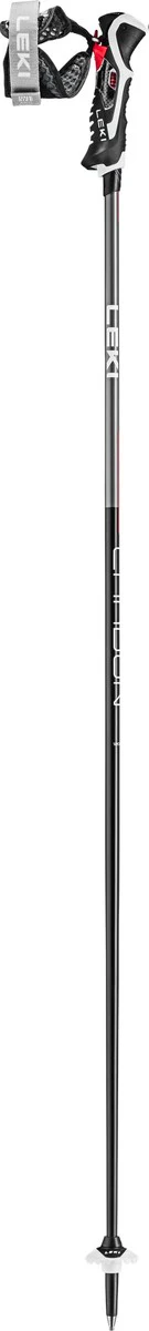 LEKI Carbon 14 3D skistokken zwart/grijs/rood - Image 8
