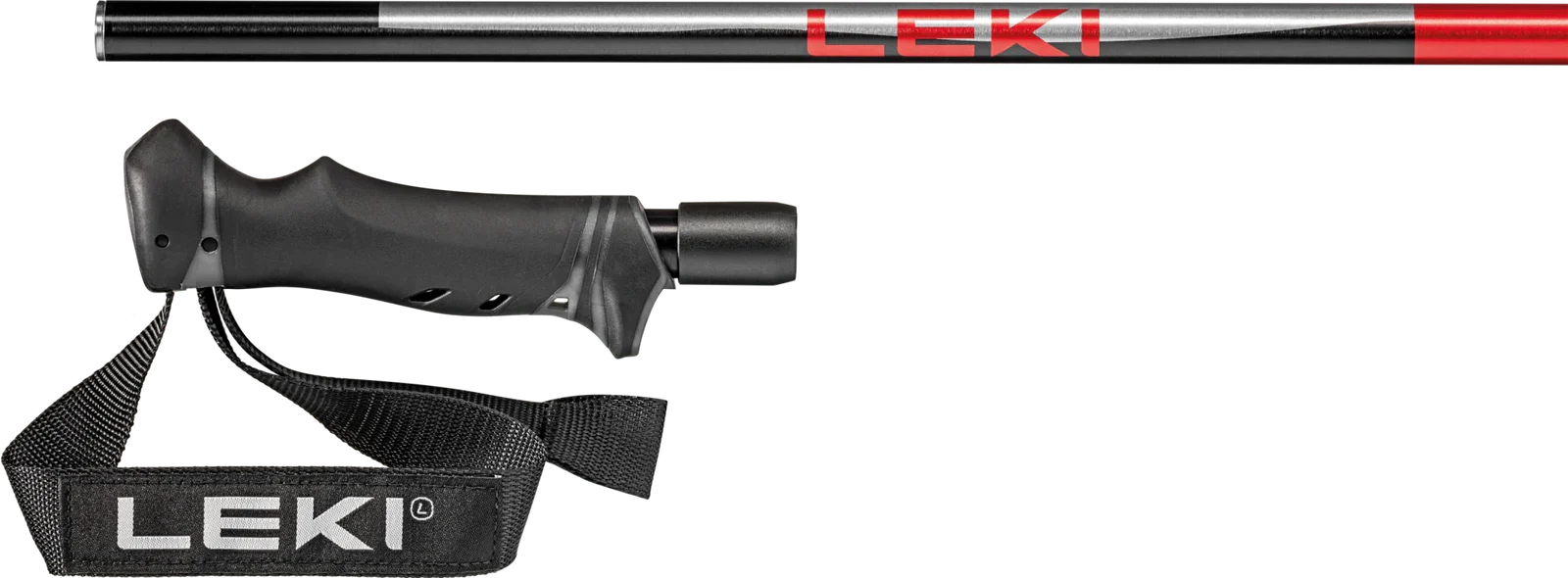 LEKI Hot Shot Skistokken - Zwart/Rood - Image 6
