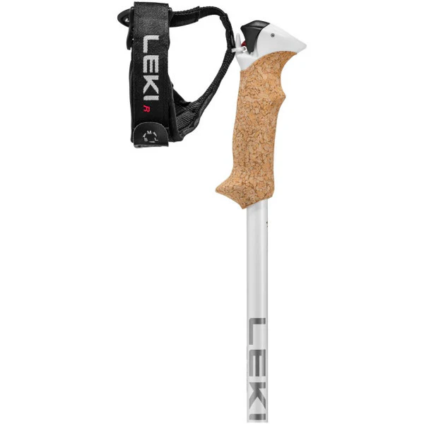 LEKI Stella S Dames Skistokken - Wit/Zilver - Image 2