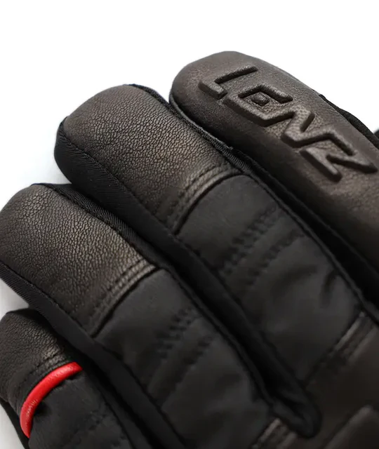 Lenz Heat Glove 6.0 Finger Cap verwarmde skihandschoenen zwart - Image 4