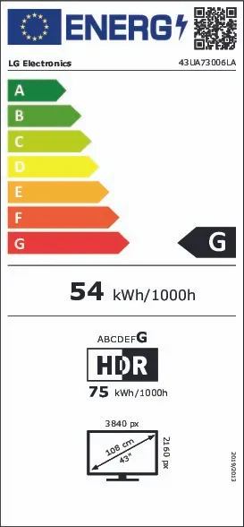 LG 43UA73006LA Ultra HD 4K Smart Televisie - Image 6
