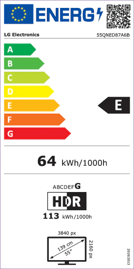 LG 55QNED87A6B.AEU 100 Hz Smart Televisie - Image 8
