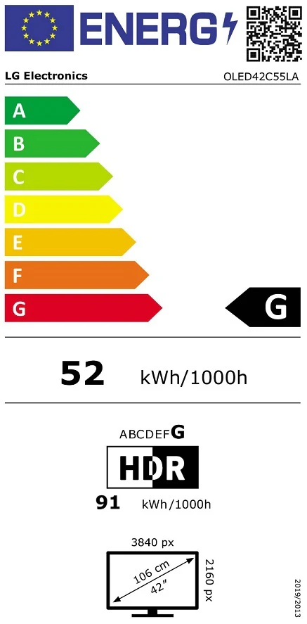LG OLED42C55LA.AEU OLED Smart TV - Image 10