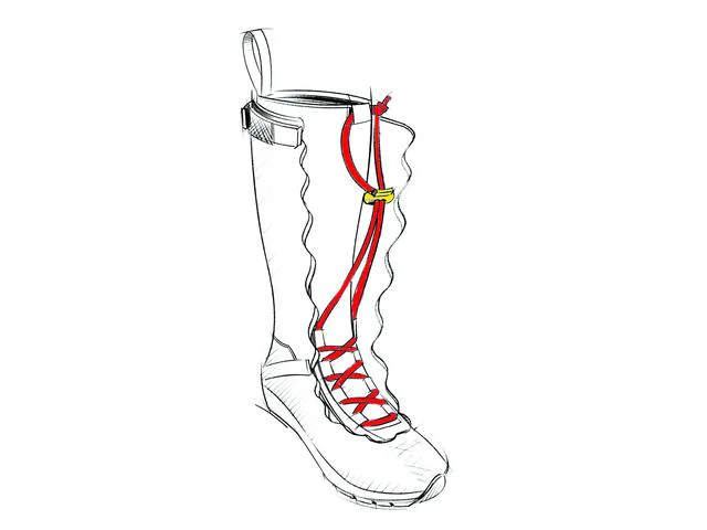 Lizard Spin Boots zeillaarzen zwart/gijs dames - Image 7