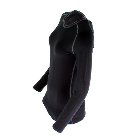 Loffler Warm Thermoshirt Naadloos Dames - Zwart