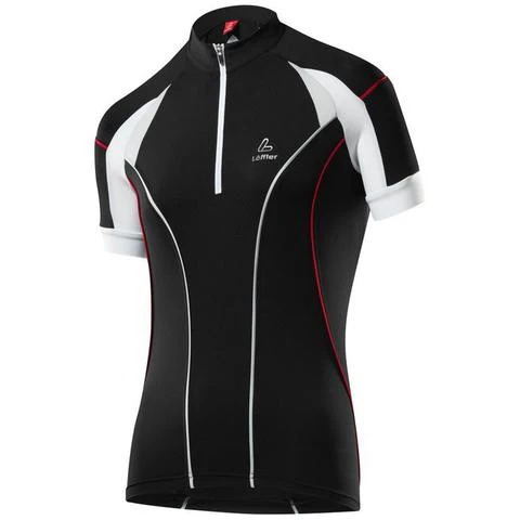 Loffler PRO SL fietsshirt korte mouwen zwart dames