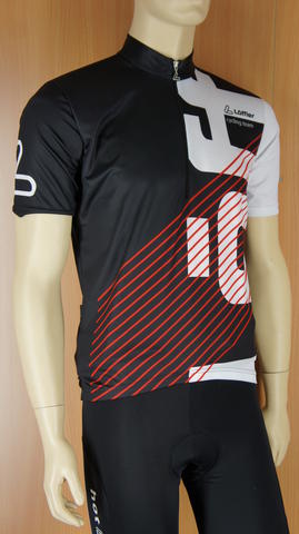 Loffler Race Light promo fietsshirt korte mouwen zwart heren - Image 2