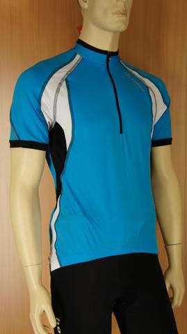 Loffler Tricot Performance fietsshirt korte mouwen blauw heren - Image 2