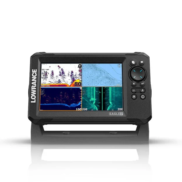 Lowrance Eagle 7 met SplitShot HD transducer fish finder/kaartplotter - Image 2