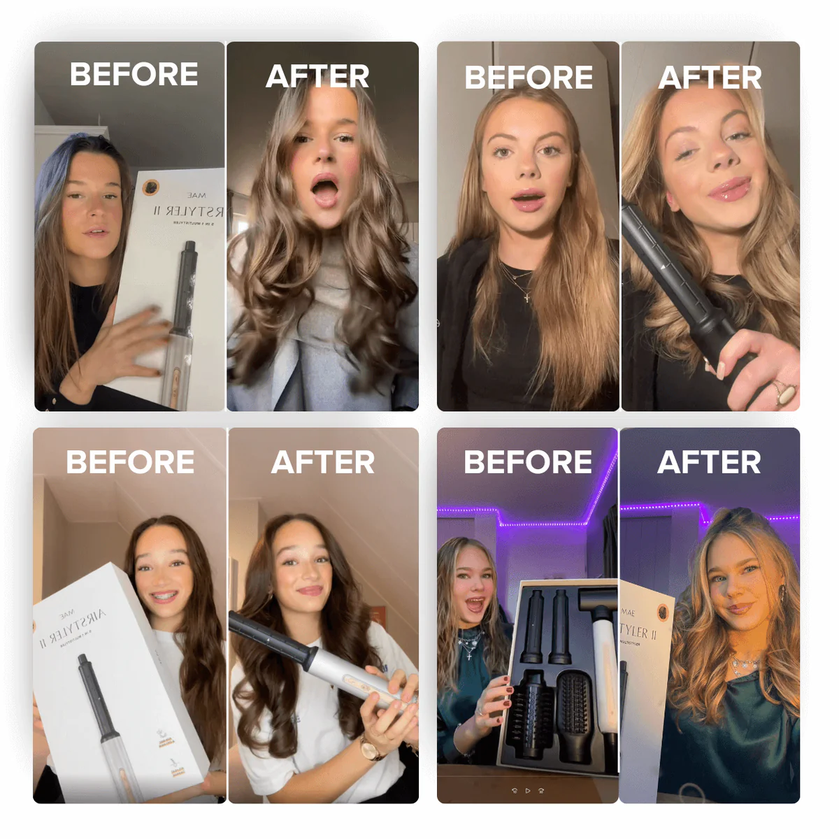MAE Airstyler II haarstyler zwart - Image 4