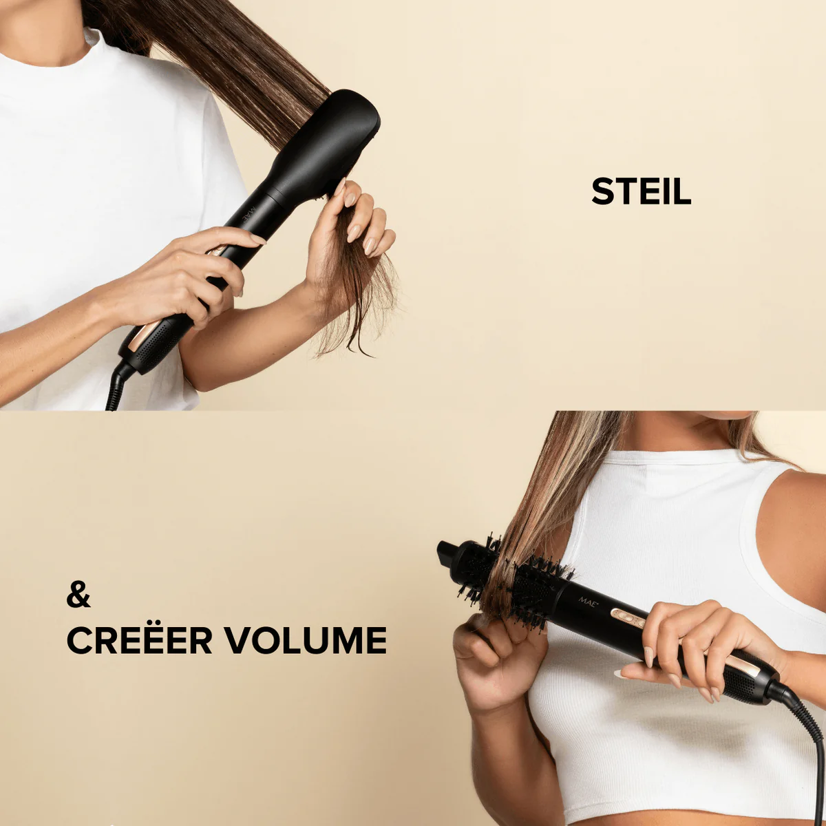 MAE Airstyler II haarstyler zwart - Image 6