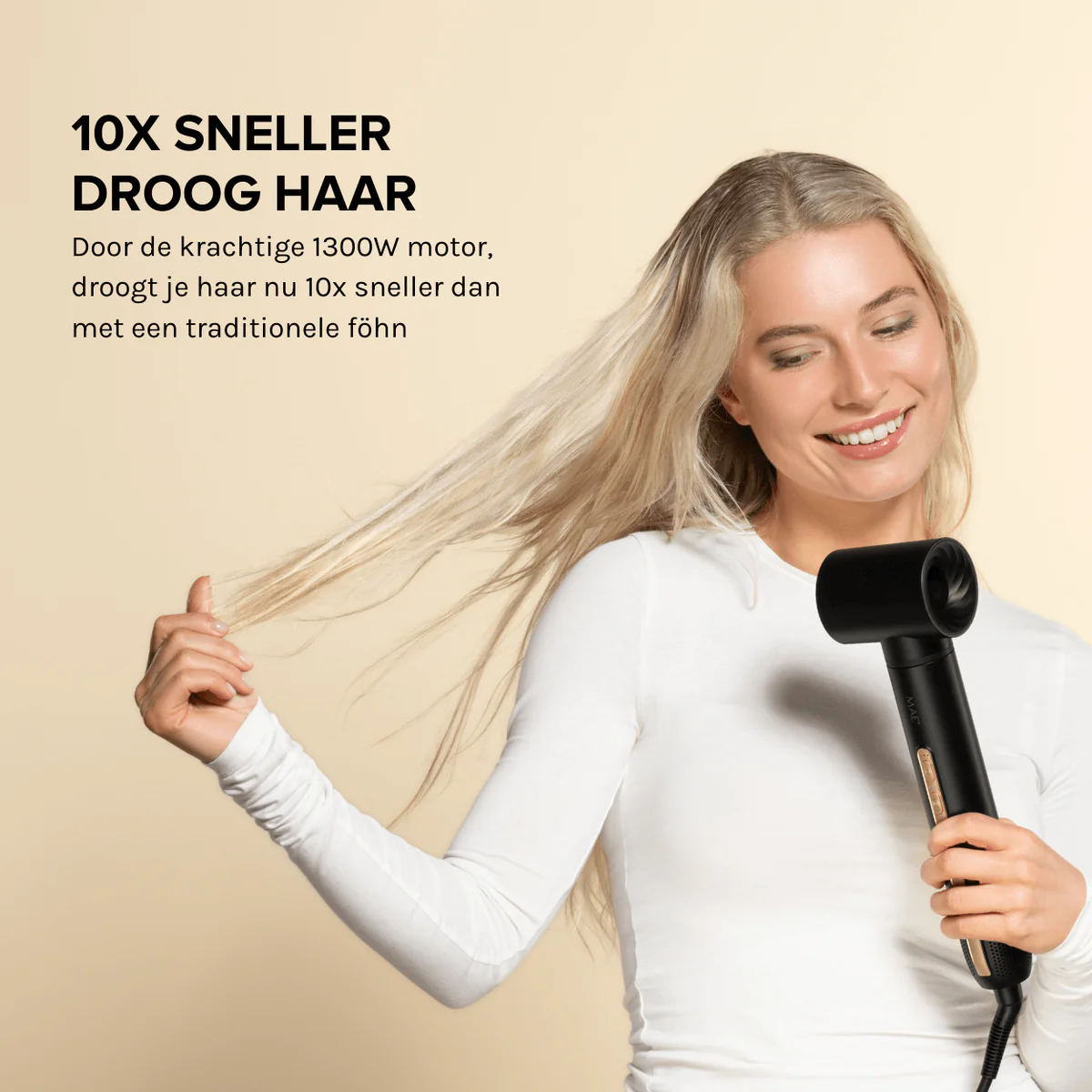 MAE Airstyler II haarstyler zwart - Image 7