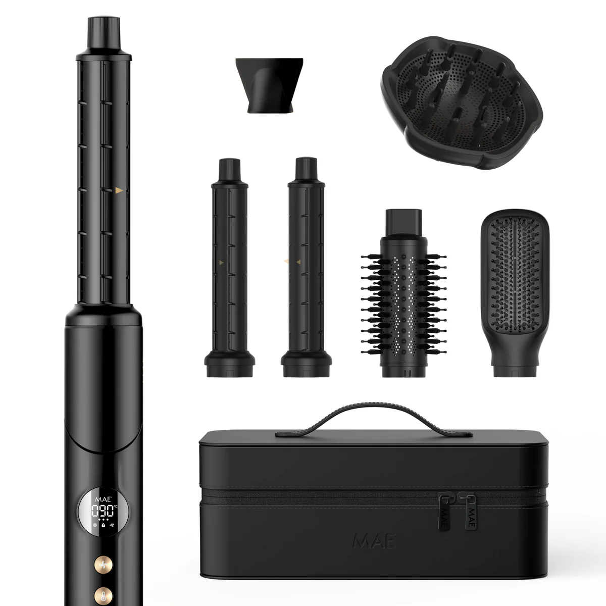 MAE Airstyler Pro II haarstyler zwart