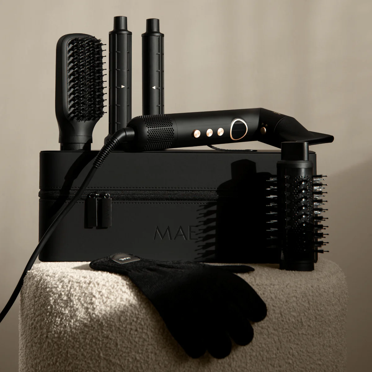 MAE Airstyler Pro II haarstyler zwart - Image 2