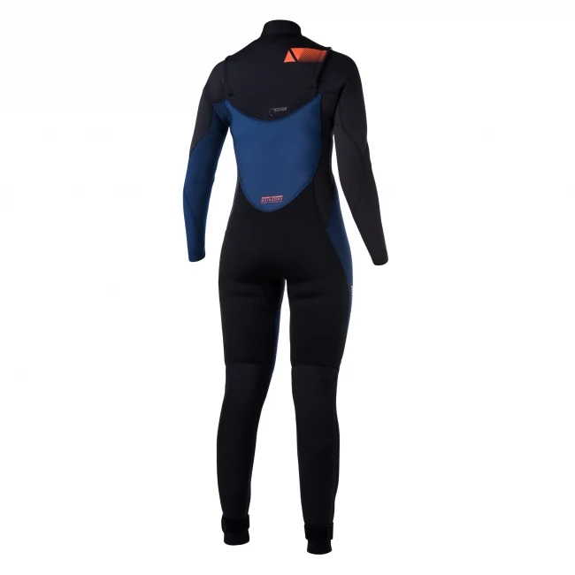 Magic Marine Ace fullsuit 4/3 dames wetsuit navy/zwart - Image 2
