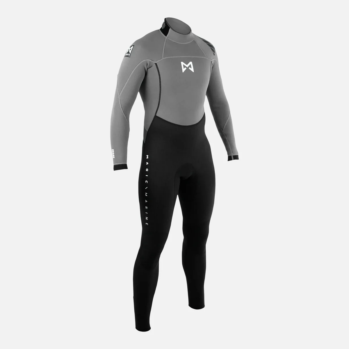 Magic Marine Brand Fullsuit 3/2 mm wetsuit grijs junior - Image 3