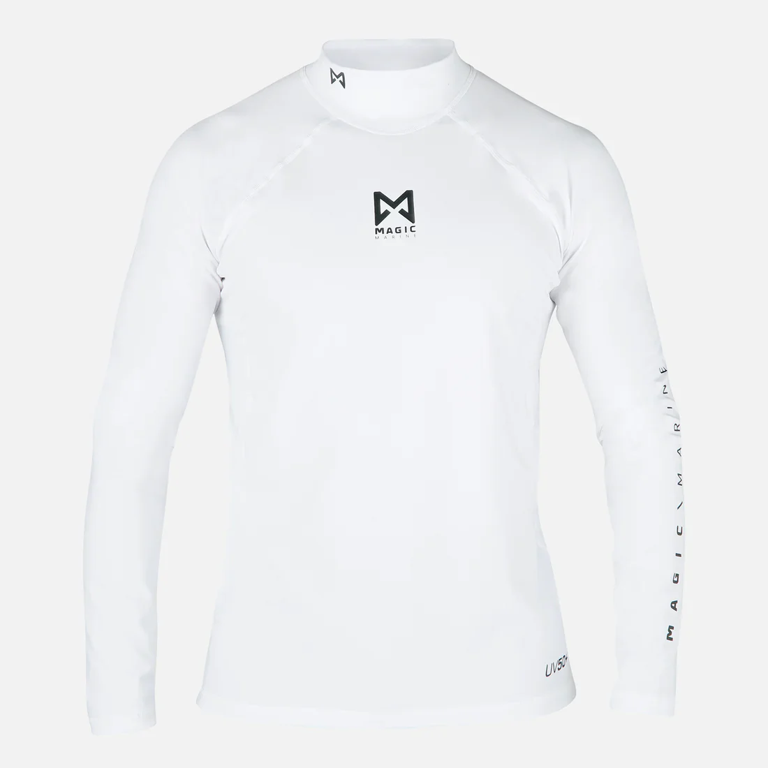 Magic Marine Cube Rashvest L/S sneldrogend - UV50+ beschermende lycra wit