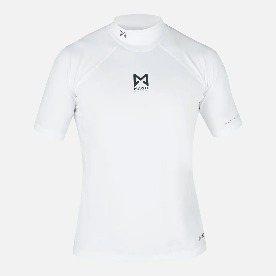 Magic Marine Cube Rashvest S/S sneldrogend - UV50+ beschermende lycra wit