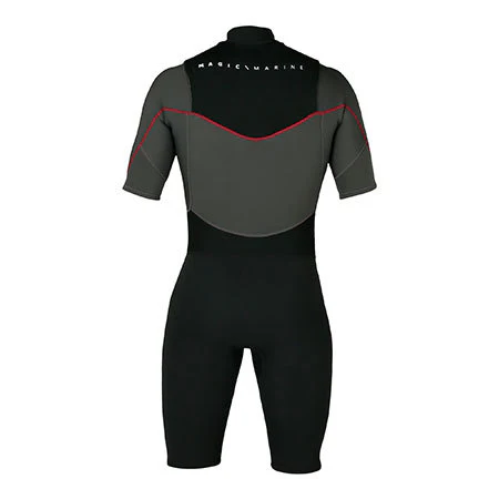 Magic Marine Elite Shorty 3/2 mm wetsuit zwart heren - Image 2