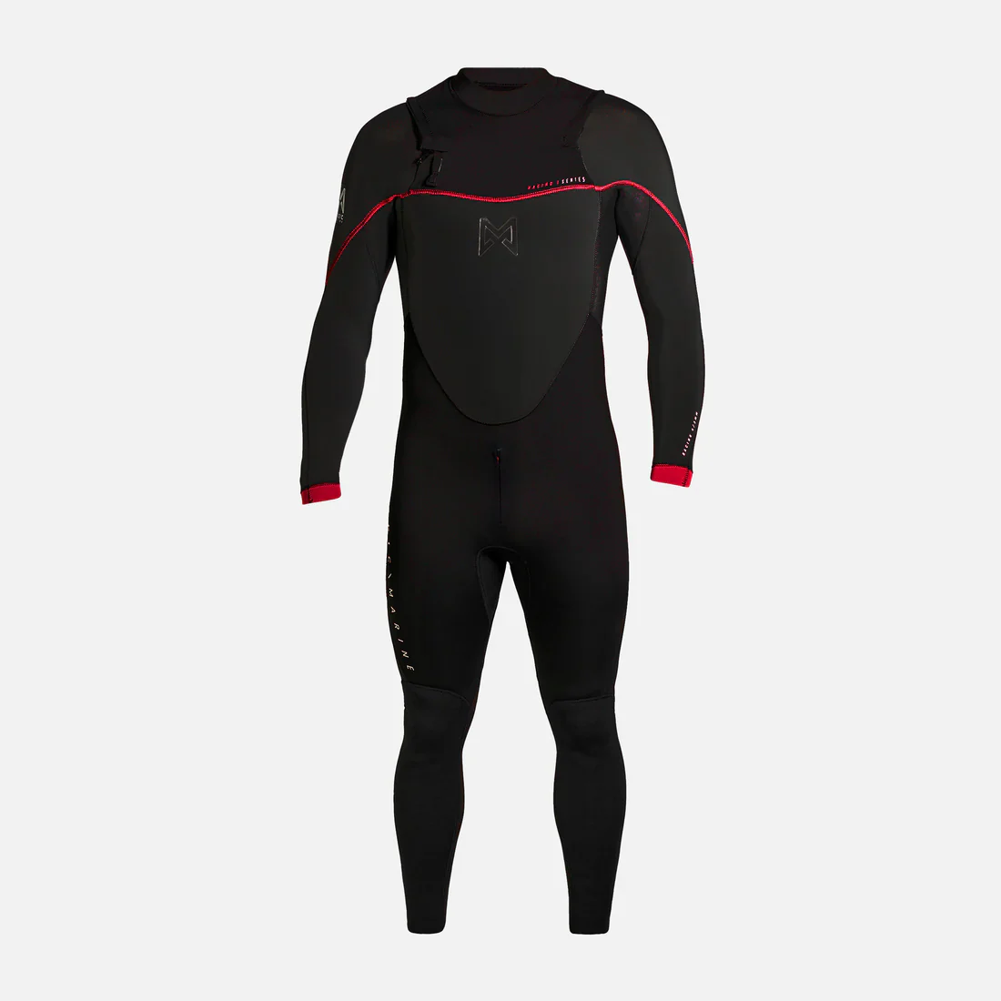 Magic Marine Racing Fullsuit 4/3 mm GBS wetsuit zwart heren