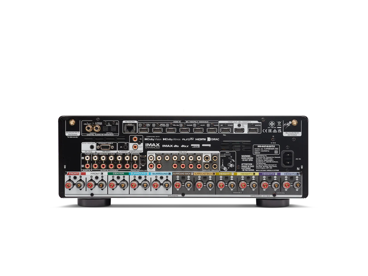 Marantz CINEMA50/N1B surround netwerk versterker met HEOS streaming - Image 2