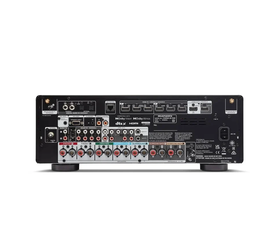 Marantz CINEMA60DAB/N1B surround receiver met DAB+ tuner - Image 2