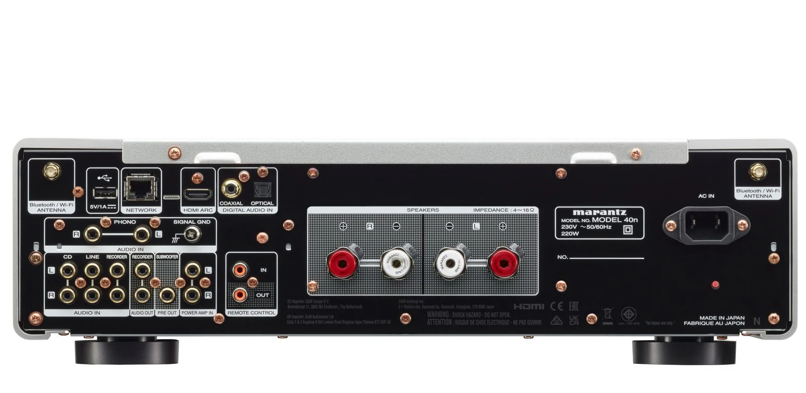 Marantz Model40/N1SG zilvergoud topklasse versterker - Image 4