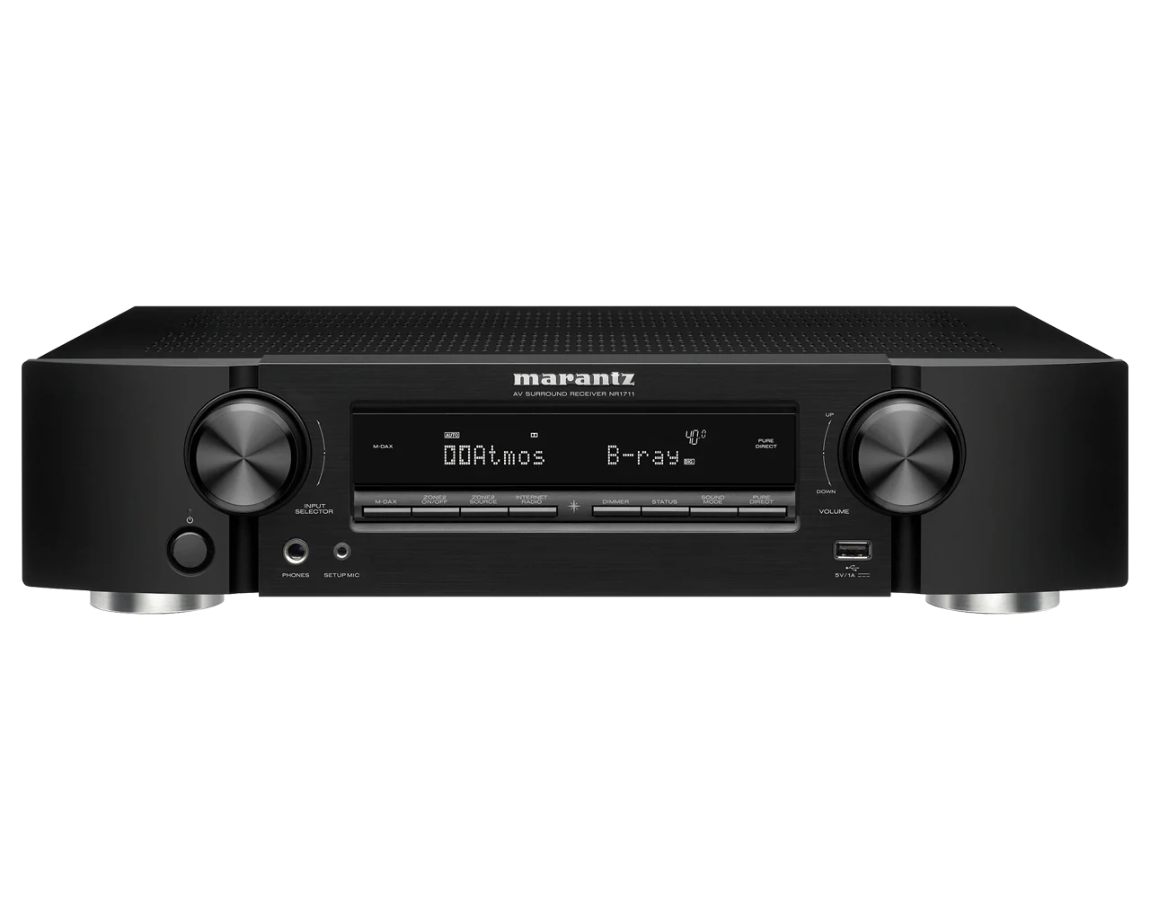 Marantz NR1711/N1B zwart surround-receiver - Image 2