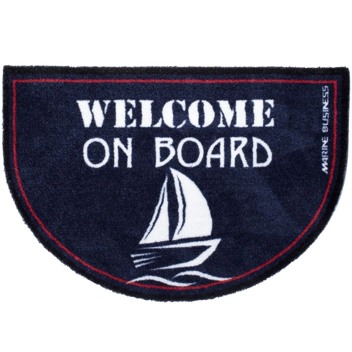 Marine Business Scheepsmat Regata Round Welcome on board anti slip blauw