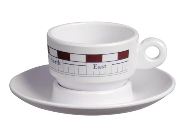 Marine Business Scheepsservies Mistral Espresso kop met schotel