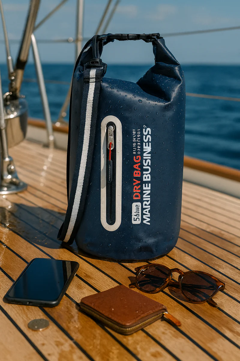 Marine Business Thalassa 5L Waterdichte Tas - Blauw - Image 2