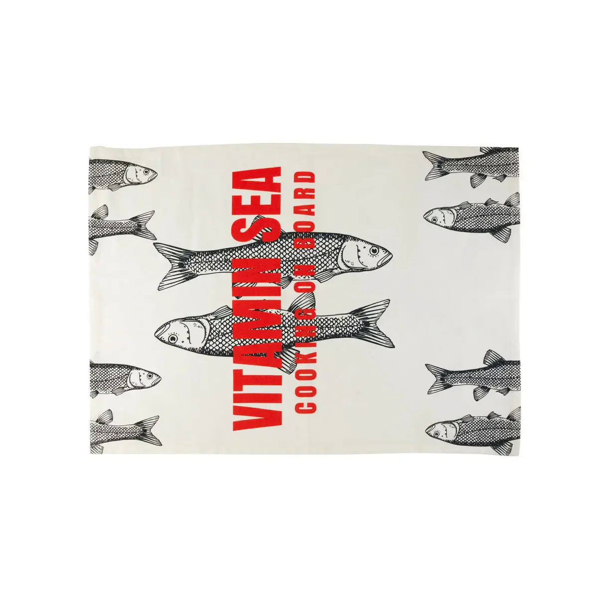 Marine Business Vitamin Sea Theedoeken 70x50 cm - Blauw/Wit (set van 3) - Image 2