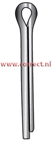 Marinetech 90094432 25 Splitpen 3.2x25  (8stk) DIN94
