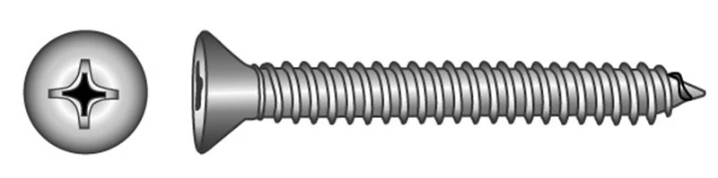Marinetech 97982435 19 Plaatschroef PK/KK 3.5x19 (12stk) DIN7982